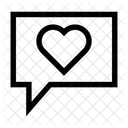 Coeur Amour Saint Valentin Icône