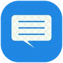 Chat Conversation Science Icon