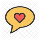 Chat Burbuja Amor Icon