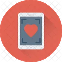 Corazon Ipad Amor Icono