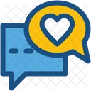 Amor Chat Mensaje Icon