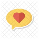 Amor Chat Mensaje Icon