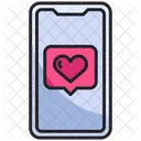 Amor Movil Notificacion Icono