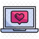 Amor San Valentin Notificacion Icono