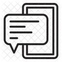 Bate-papo de atendimento ao cliente  Ícone