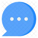 Chat de burbujas  Icono