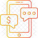 Conversacion Chat Comunicacion Empresarial Icono