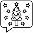 Discussion de Noël  Icône