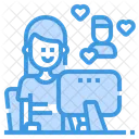 Chat De Pareja En Linea Chat En Linea Pareja Icono