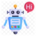 Chat de robots  Icono