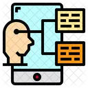 Datos Chat Telefono Inteligente Icono