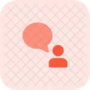 Chat De Usuario Chat Usuario Icono