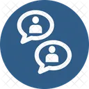 Chat De Usuario Chat Burbuja Icono