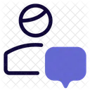 Chat De Usuario Chat Comunicacion Icono