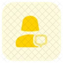 Chat de usuario  Icono