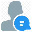 Chat de usuario  Icono