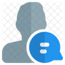 Chat de usuario  Icono