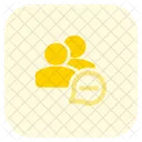 Chat de usuario  Icono