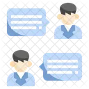 Chat de usuario  Icono