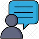 Chat de usuario  Icono