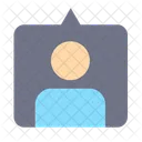 Chat de usuario  Icono