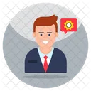 Chat de usuario  Icono