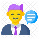 Chat de usuario  Icono