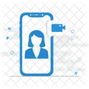 Chat De Video Comunicacao Conexao Ícone