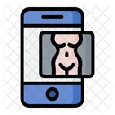 Chat Desnudo Desnudo Chat Icono