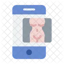 Chat Desnudo Desnudo Chat Icono