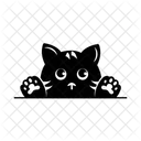 Chat Domestique Espion Icône