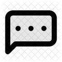 Chat Dots Chatting Message Icon