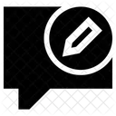 Chat Edit Edit Message Icon