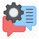 Chat-Einstellungen  Symbol