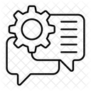 Chat-Einstellungen  Symbol