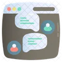 Tecnologia Chat Comunicacion Icon