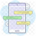 Chat en línea  Icono