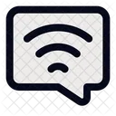 Chat En Vivo Chat Wifi Icon