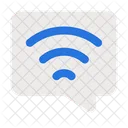 Chat En Vivo Chat Wifi Icon