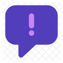 Chat Error  Icon