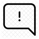Chat Error Error In Chat Error Message Icon