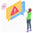 Chat Error  Icon