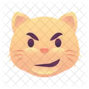 Mefait Chat Emoji Icône