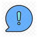Chat Exclamation Exclamation Chat Alert Icon