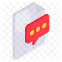 Chat File File Format Filetype Icon