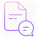 Chat File  Icon