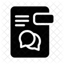Chat File  Icon