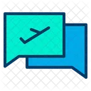 Chat Flight  Icon