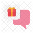 Chat Gift Chat Communication Icon