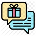 Chat Gift  Icon